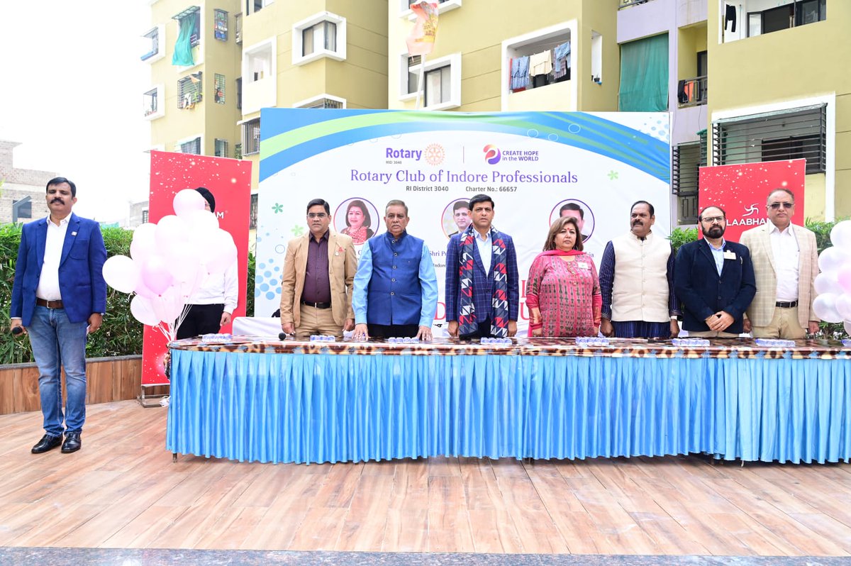 Rotary Club of Indore Professionals tweet media