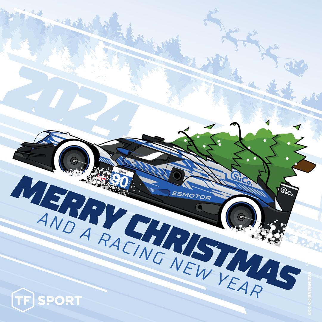 Santa is almost here, revving up his sleigh and gearing up for the most anticipated race of the year 🎅 🛷 The entire TF Sport team wishes you a Merry Christmas 🎄 Bring all your dreams to 2024 and push to the limit to reach them! 💯💪 #TFSport #MerryChristmas #HappyHolidays