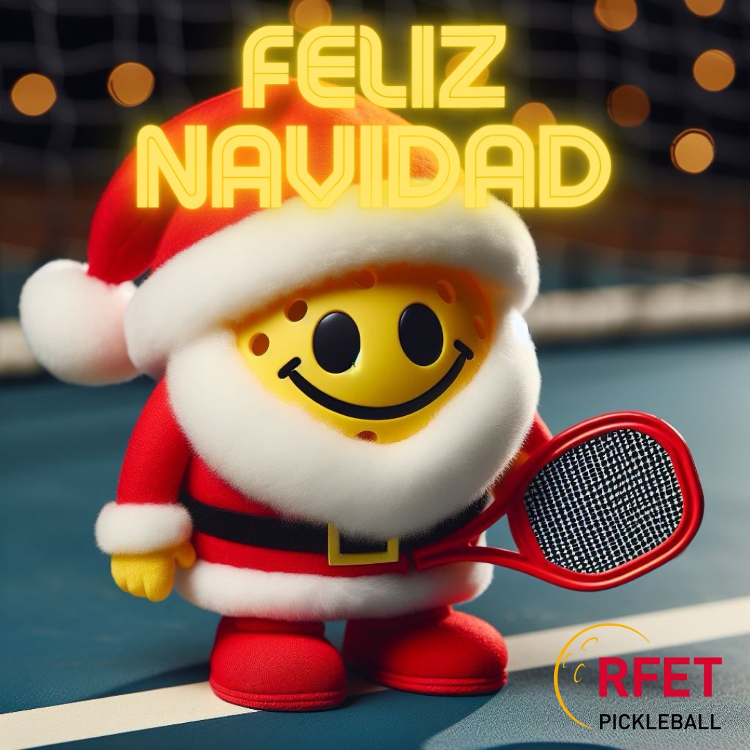 Pickleball Spain (@pickleballspain) on Twitter photo El Comité de Pickleball de la <a href="/RFETenis/">Tenis España</a> y la Asociación Española de Pickleball os desean #FelicesFiestas 🌟🎉🎾
#ilovepickleball El Comité de Pickleball de la <a href="/RFETenis/">Tenis España</a> y la Asociación Española de Pickleball os desean #FelicesFiestas 🌟🎉🎾
#ilovepickleball