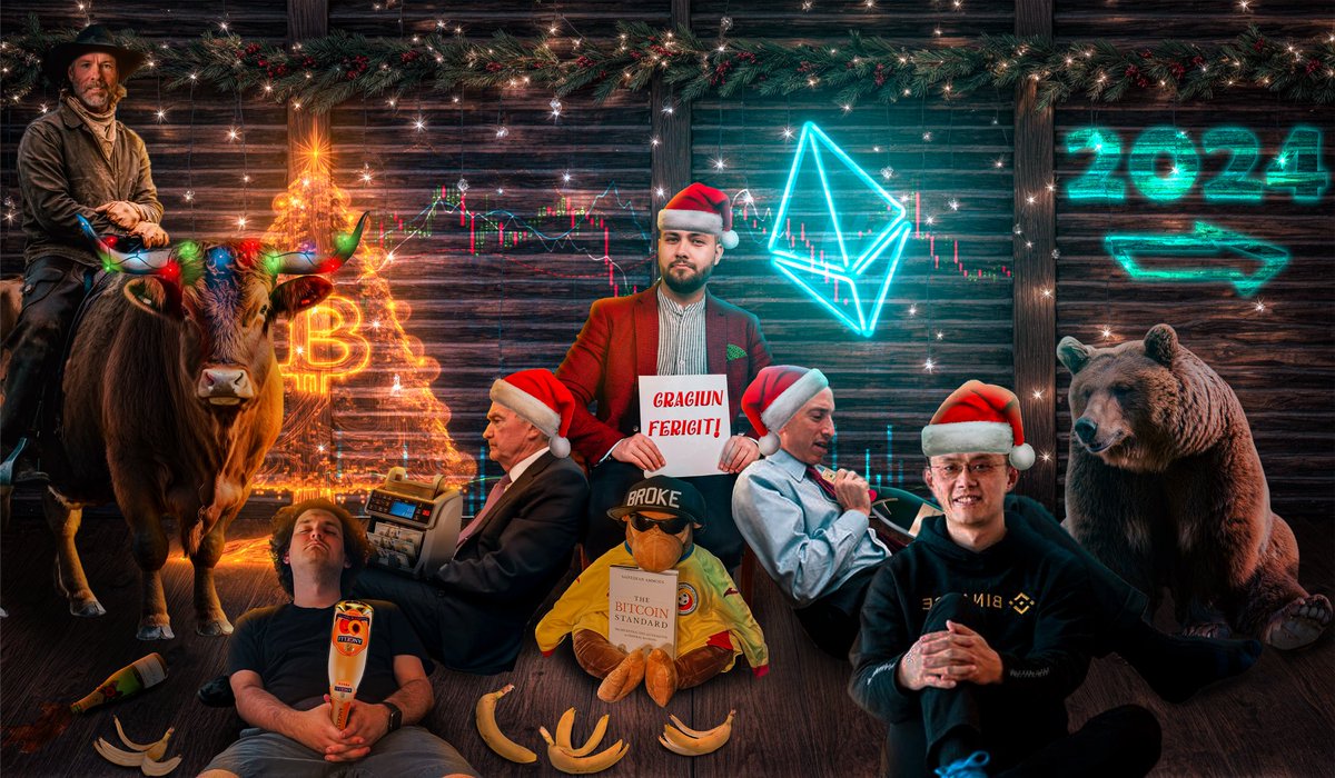 realdanielnita's tweet photo. GM! Crăciun fericit, superbă comunitate crypto! Am trecut prin multe împreună în ultimii ani și totuși încă suntem aici! Vreau să vă felicit pe fiecare în parte pentru că ați rezistat eroic până acum! Pentru mulți dintre voi a fost primul bear market și probabil unul pe care nu o să-l uitați niciodată!

Este o onoare să spun că fac parte din această comunitate! Eu, Daniel Nita, atâta timp cât voi sunteți prezenți când eu apăs butonul de live, o să rămân aici cu voi până la final și o să dau totul ca până acum!

Sărbători fericite și nu uitați că banii nu sunt totul! Bucurați-vă de sărbători alături de cei dragi vouă! Much love🎅 #aicipanalafinal