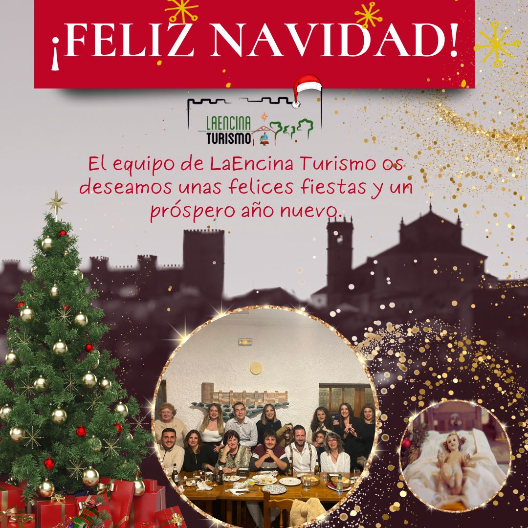 🎄El equipo de LaEncina Turismo os deseamos unas felices fiestas y un próspero año nuevo
#FelizNavidad