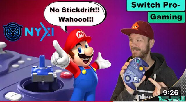 Generation6amer's tweet photo. Nyxi Wizard Review ⬡ Switch Pro Gaming https://t.co/Ywqh23QU6K via @YouTube https://t.co/8kgoxQ8ji3