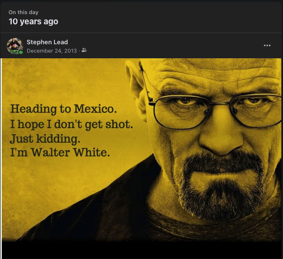 I was pretty funny 10 years ago...