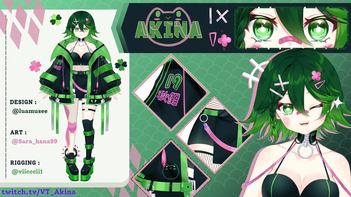 Akina🐸🎵 Not Frog Vtuber tweet media