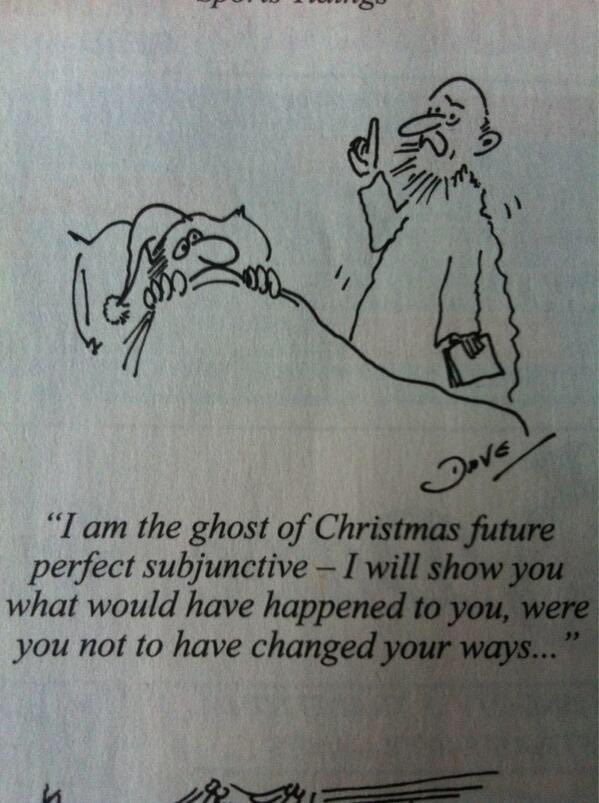 SCC English (@sccenglish) on Twitter photo Annual Christmas greetings post. 
From Dave in ‘Private Eye’ many years ago. Annual Christmas greetings post. 
From Dave in ‘Private Eye’ many years ago.