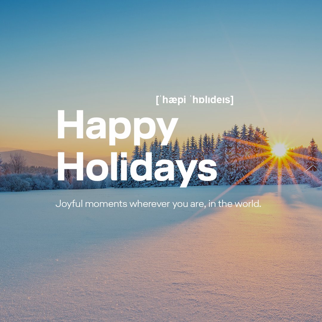 lufthansa's tweet photo. We wish you happy holidays full of joy and sweet memories, where ever you may be in the world. Whether you are just enjoying the joy of the season and the end of the year, or celebrating an important holiday this month, we wish you the best time with your loved ones.​ #Lufthansa https://t.co/Xyo7SMqgGA