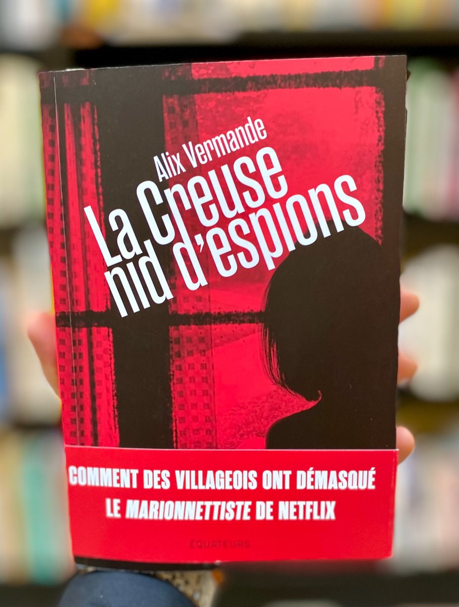 librairiemollat's tweet photo. 🎄Plongez dans #Noel avec notre coup de ❤️ en #Société 🎁

La Creuse, nid d'espions
@alixvermande 
@Equateurs 

L'histoire incroyable mais vraie d'un criminel britannique débusqué dans le fin fond de la Creuse par des villageois amateurs d'espionnage.

➡️ https://t.co/gbQ1Ao7NCa https://t.co/4pQUMjw6bV