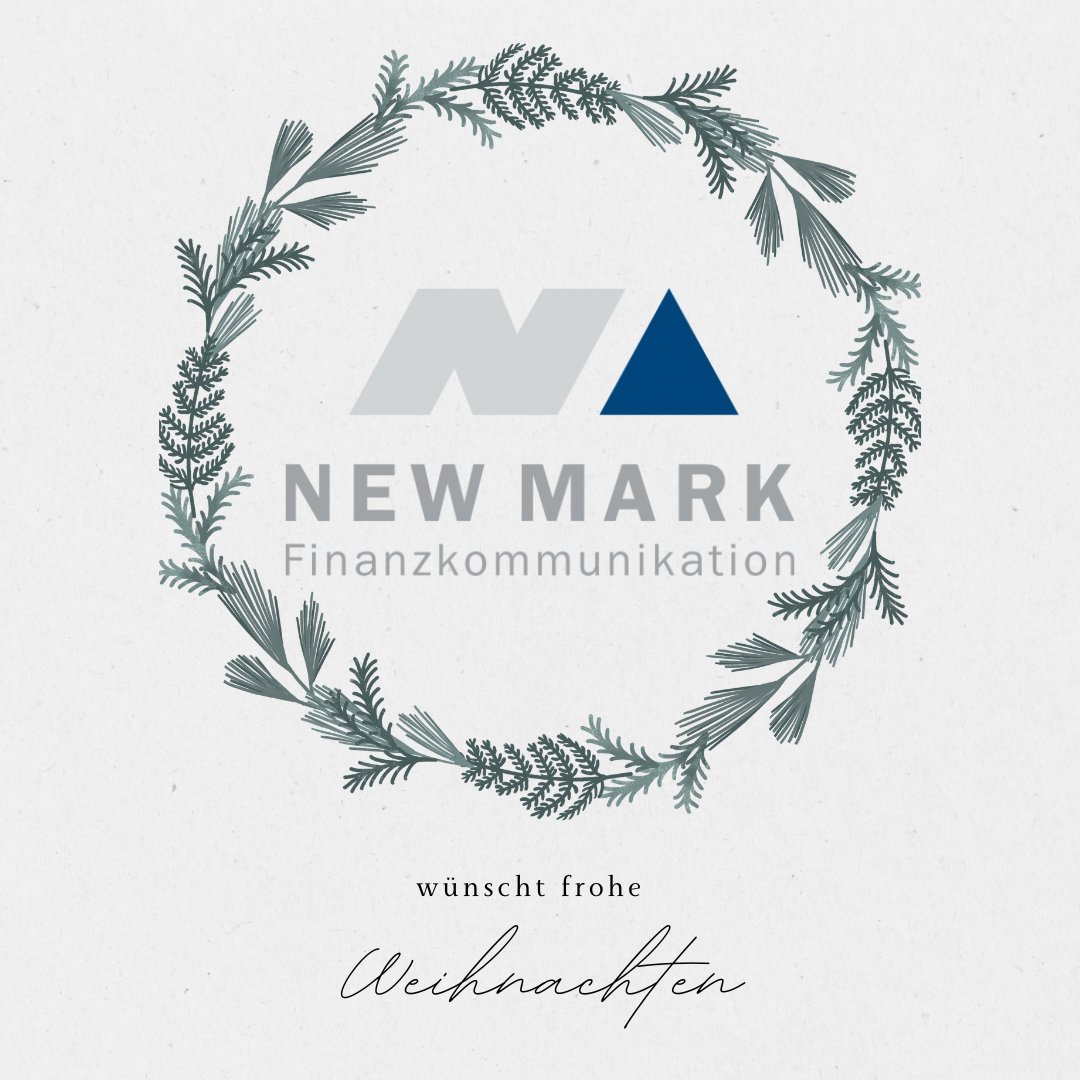 Ein ereignisreiches Jahr neigt sich dem Ende zu! Das gesamte NewMark-Team wünscht frohe Weihnachten und besinnliche Feiertage! 🎄🌟