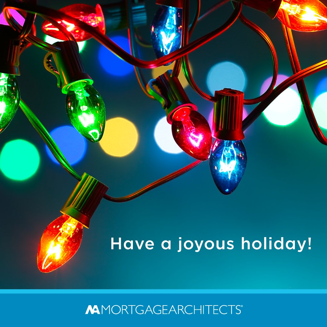 The holidays are here and we hope they are filled with joy, love, family and friends!
#happyholidays #mortgagearchitects #mortgage #agents