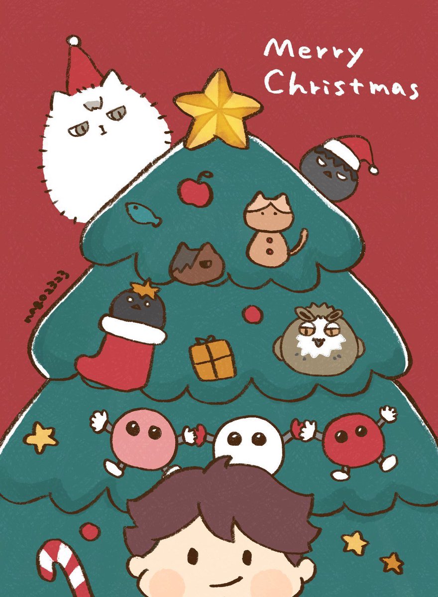 christmas tree food christmas christmas ornaments bird candy cane owl  illustration images