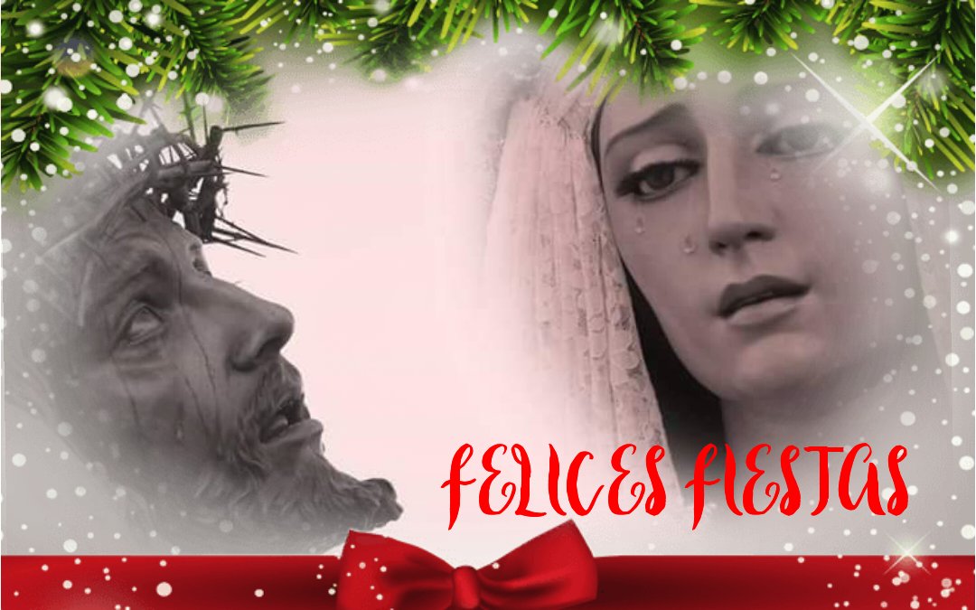 franamorb's tweet photo. El Hermano Mayor y la Junta de Gobierno de la Hdad. del Cristo de la Expiración y Ntra. Sra. de La Victoria os deseamos a todos que paséis una Feliz Navidad, un año nuevo lleno de paz, amor y prosperidad, y que la venida del Niño Dios os colme de bendiciones en el próximo año 🌟 https://t.co/R0YuDnllRY