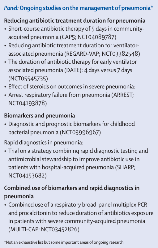 Despite decades of advances, pneumonia continues to be a leading cause of morbidity and mortality worldwide.

In <a href="/LancetRespirMed/">The Lancet Respiratory Medicine</a>, Liang En Wee &amp; colleagues highlight key unaddressed questions and priorities for research: hubs.li/Q02dyJ0r0