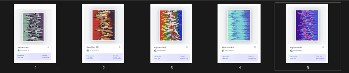 I want to thank the collectors from yesterday for their support❤️thank you guys for the support i appreciate it ❤️ it really means a lot to me

5 pieces were auctioned

<a href="/CryptoKingF1/">Flavio</a>  1x
<a href="/0xGojiberry/">Goji</a>  1x
<a href="/mistersuika/">SUIKA 🍉</a>  1x
Anon Gbo4...ZkHK x2 
🧵👇 Link 🔗 to the collection below