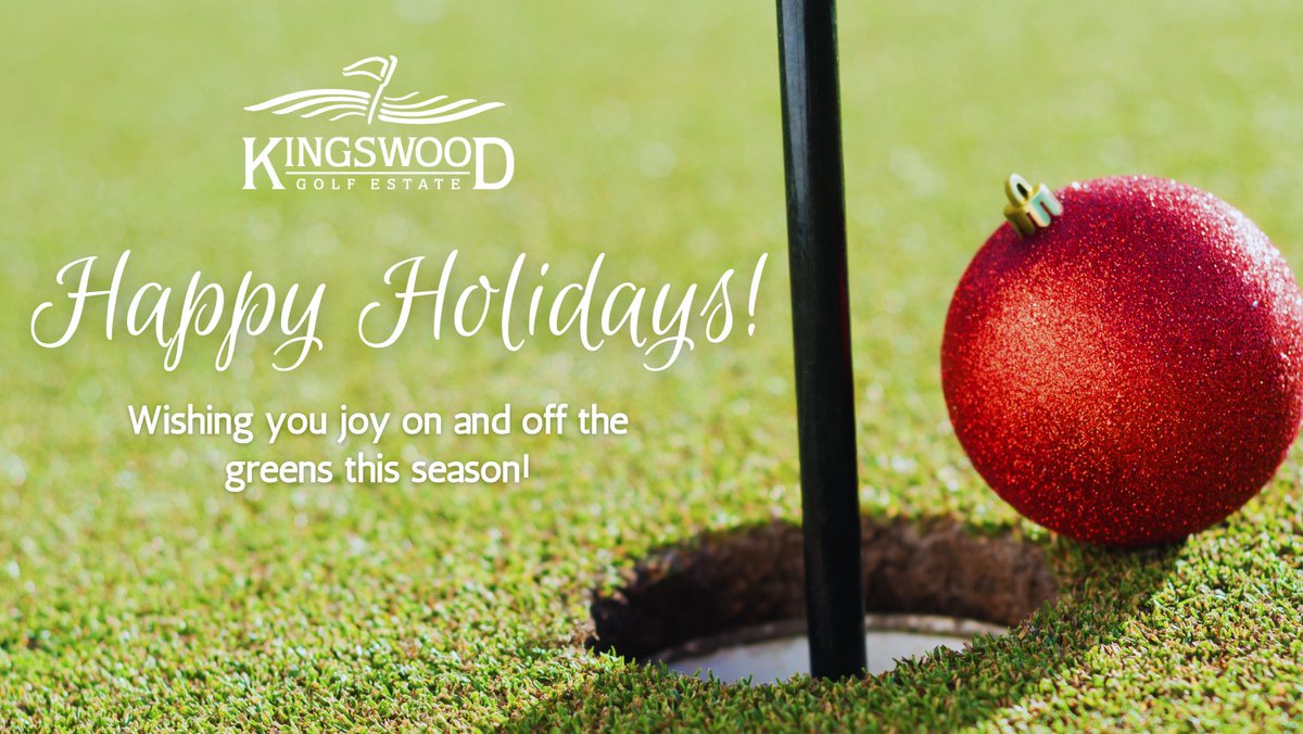 Merry Christmas and Happy Holidays from all of us at Kingswood!🎄🌟
#kingswood #golf #seasonswings #MerryChristmas2023 #HappyHolidays2023
