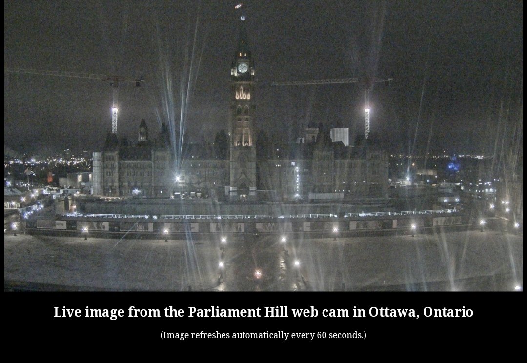 wabbitwarrior's tweet photo. Parliament Hill, December 24, 2023.

How festive.

But you can be sure as shit that it'll be lit up in rainbows for pride season. https://t.co/3bvg5fmJ5n