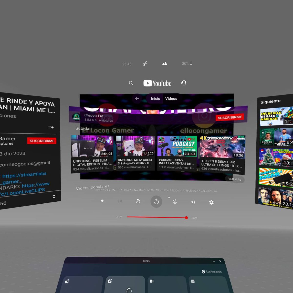 ChapoteP's tweet photo. #MetaQuest3 #YouTubeVR #chapotepro https://t.co/ugps2Fpuap
