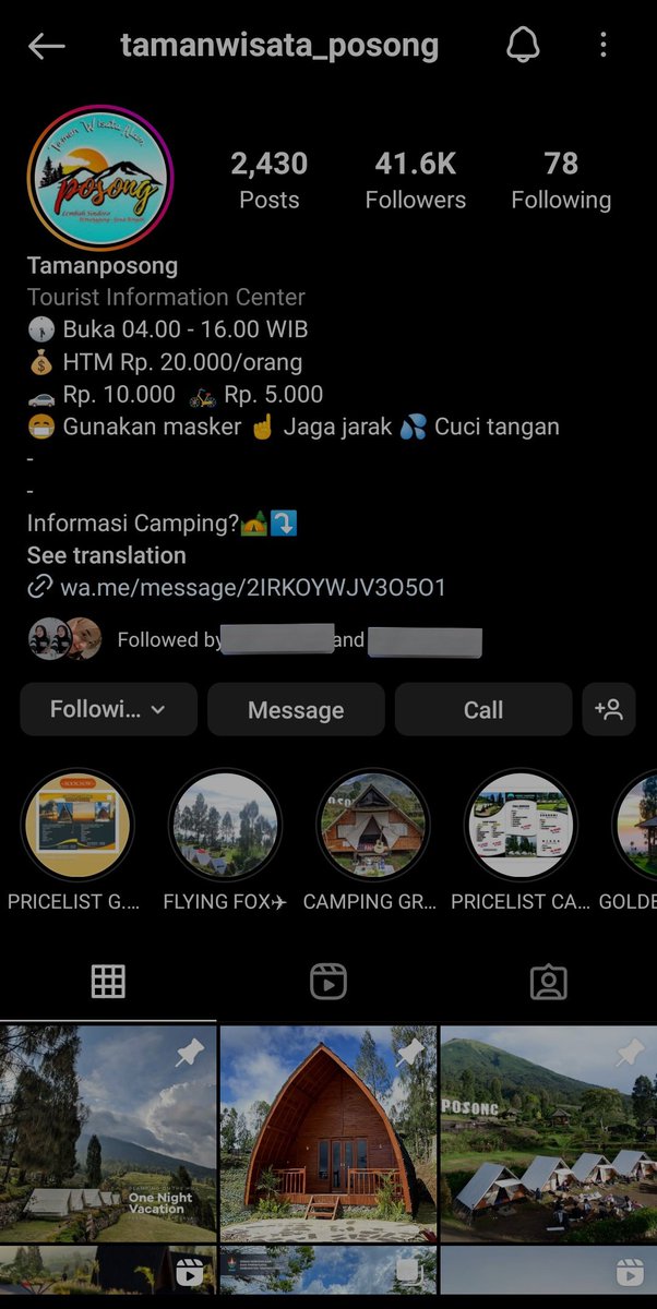 rinnverse's tweet photo. @Widino kalo di posongnya sendiri ada camping ground gini mas dino, bisa cek di ignya taman posong https://t.co/7bpcZ4s1qB