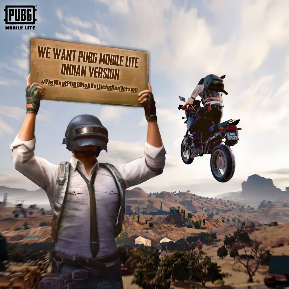 PROXGAMERZ95's tweet photo. @Mission30PMLIV #WeWantPUBGMobileLiteIndianVersion

@TencentGames

@LevelInfinite

@Anuj_Tandon

@JetSynthesys

@hisohn https://t.co/qjAzbVmPWA