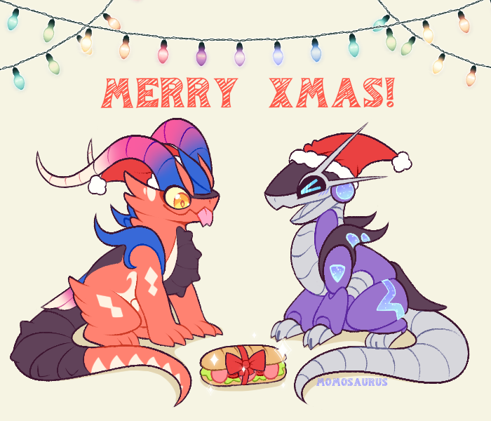 M0M0SAURUS's tweet photo. ❄🎄 MERRY AGIAS 🎄❄ https://t.co/fdmpUXxM2n
