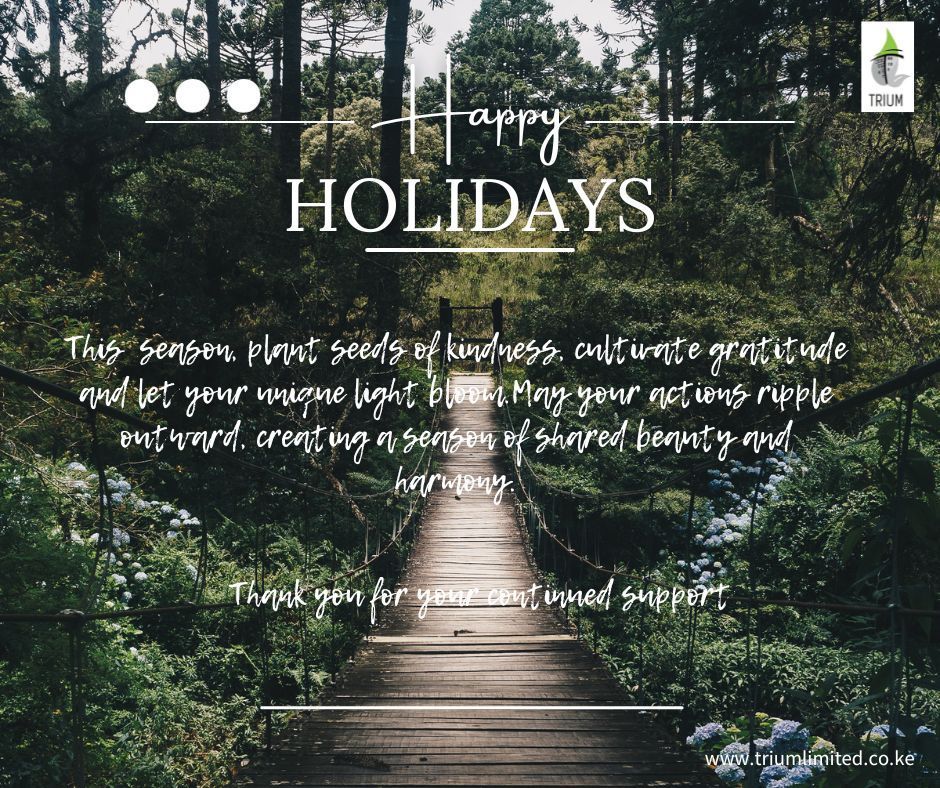TriumLimited's tweet photo. From our team, we wish you all a wonderful and festive season. 🥳 🎄 🎁 
#FestiveSeason #MerryChristmas #Sustainability https://t.co/KUPoyN5AcZ