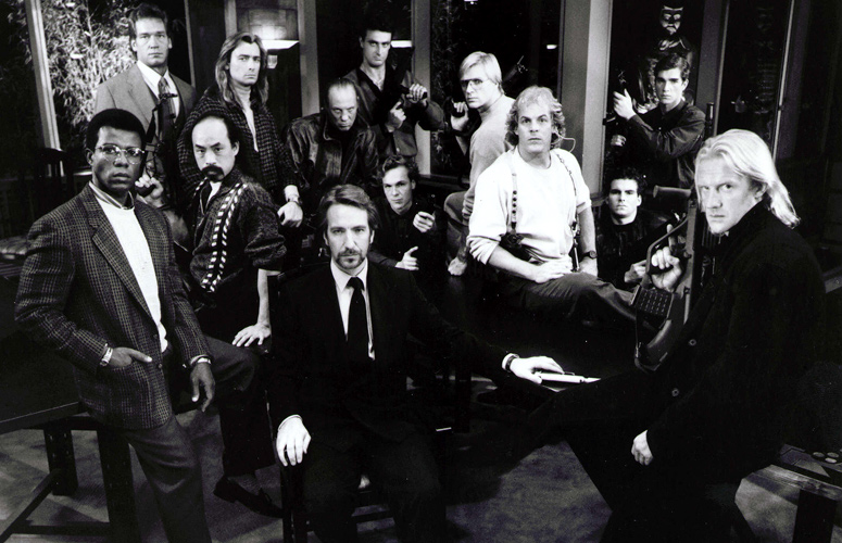 A incredible promo shot from DIE HARD (1988).