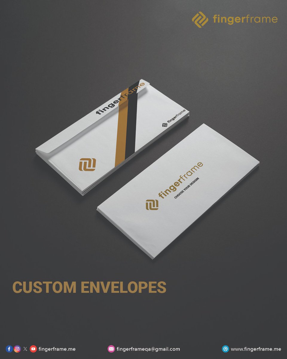 fingerframe_me's tweet image. Custom Envelopes
WhatsApp: +974 31661199
Mail:fingerframeqa@gmail.com
Website //fingerframe.me/
#customenvelope 
#customenvelopes 
#envelope 
#printing
#fingerframe #fftag #qatar #doha #fingerframeqatar
#fingerframecompany #fftagcompany #fftagqatar