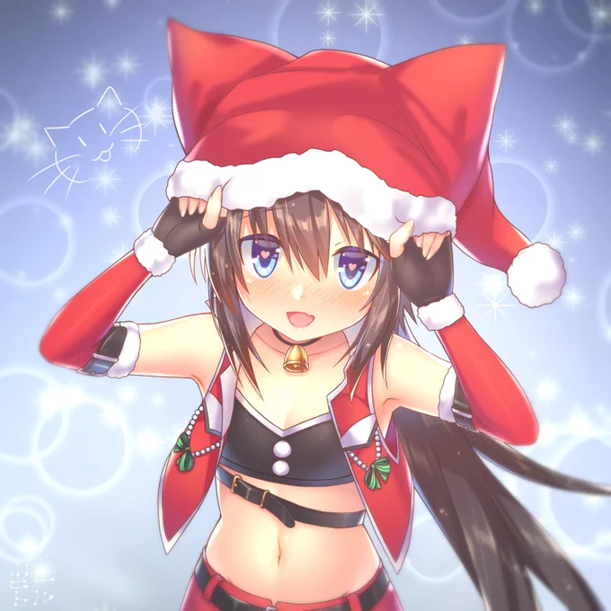 クリスマス系の絵を再掲しておきます! 