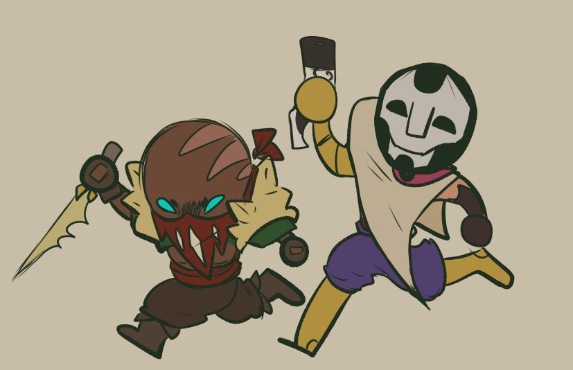 RavenIsBored26's tweet image. (League)
#pyke #jhin I miss these 2 (I need to draw them more)
