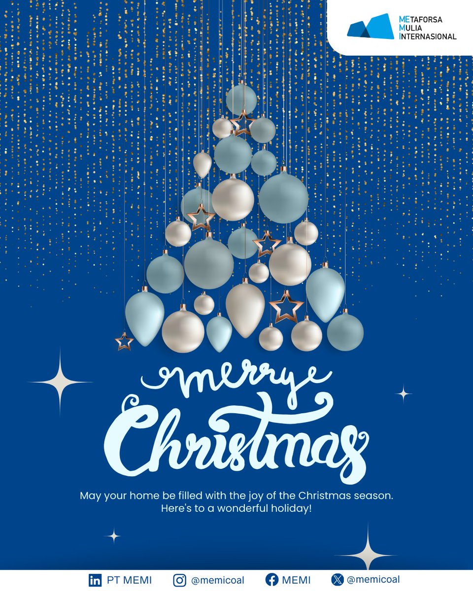 memicoal's tweet photo. Merry Christmas from Us - MEMI Group https://t.co/ngBJhJkPH3