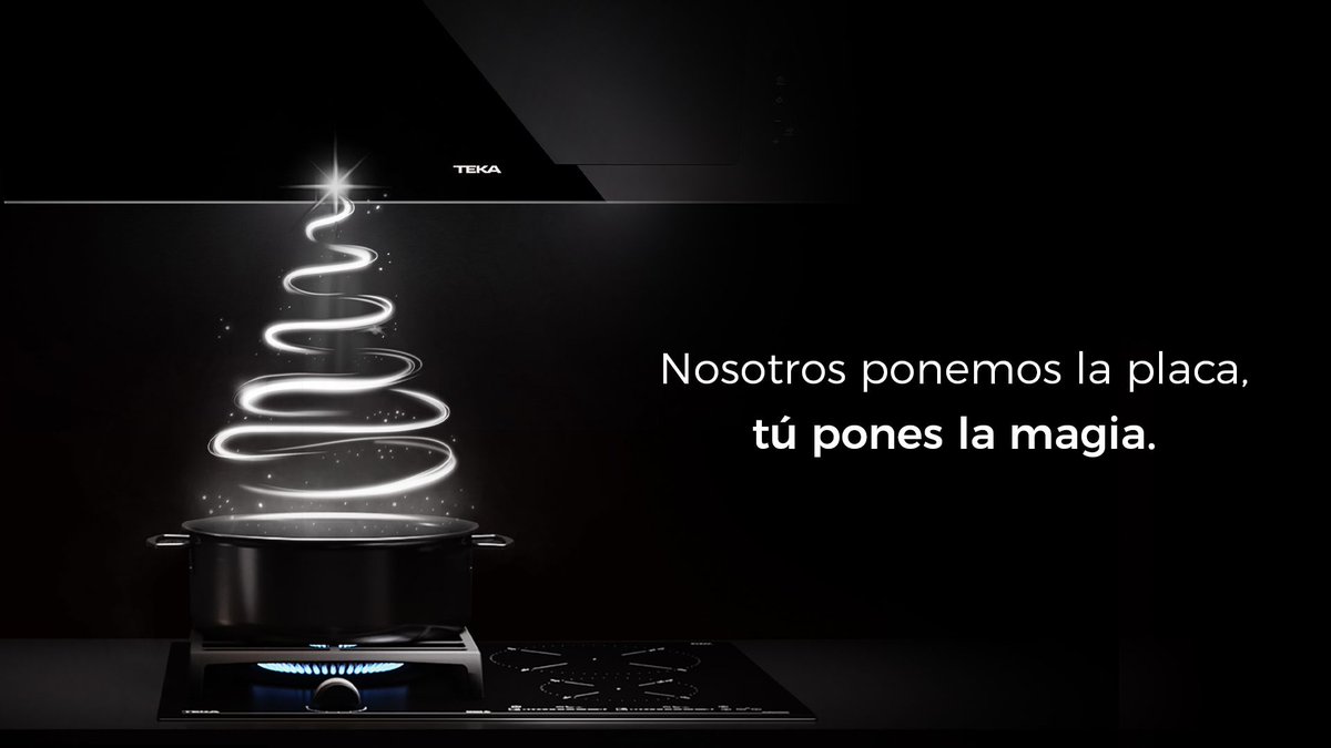 Nosotros ponemos la placa, tú pones la magia. 💫 ¡Feliz Navidad!