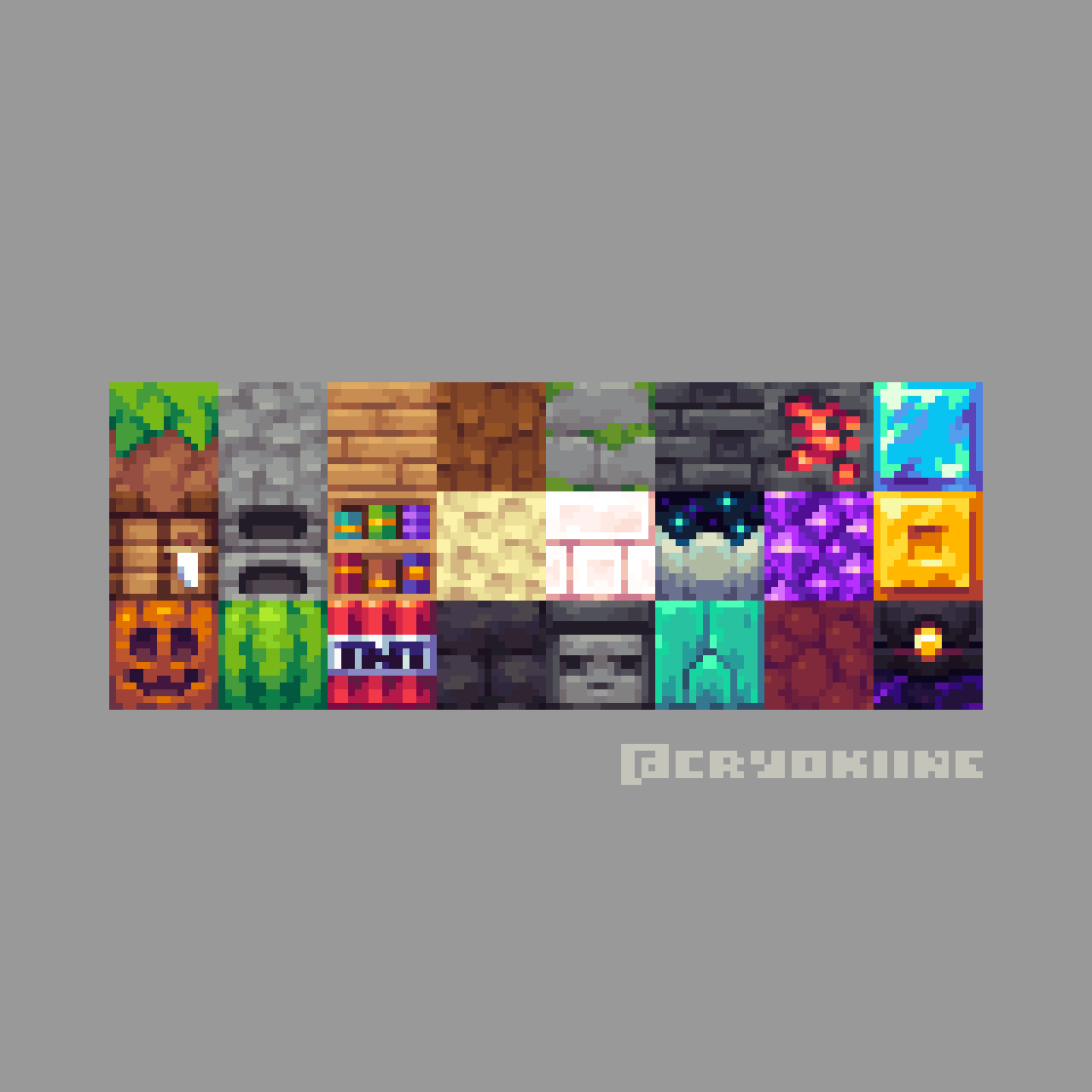 random blocks from cuboids for today! more to come :)

#pixelart #minecraft #resourcepack