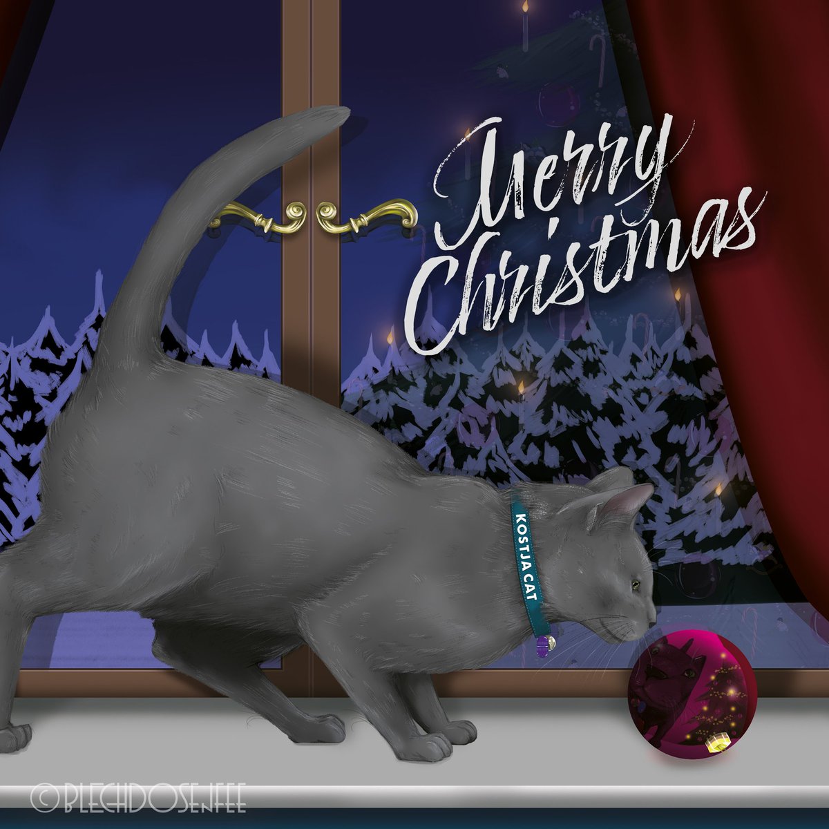 blechdosenfee's tweet photo. Merry Christmas 🎄

#MerryChristmas2023 #Christmas #kostjacat https://t.co/ifn5XzSYbh