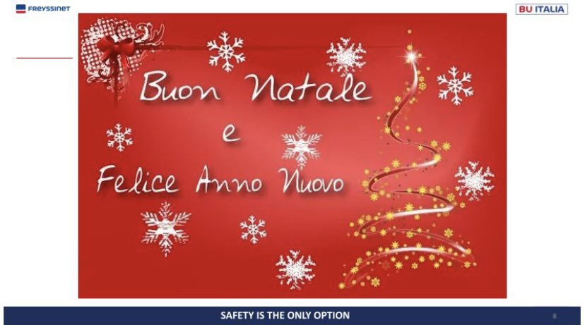 Buon Natale è felice anno nuovo da tutto lo staff di FPC ITALIA 🇮🇹 
🎄💫🎄💫🎄💫
<a href="/freyssinet/">Freyssinet</a> 
#fpcitalia #freyssinet #buitalia #seismic #safetyfirst #civilengineering #team