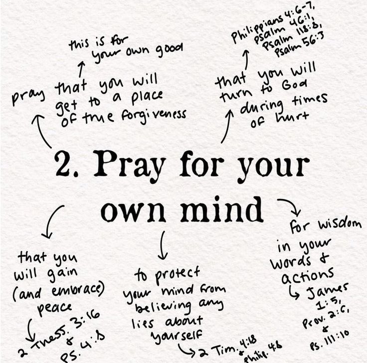 Pray for your own mind #pray
