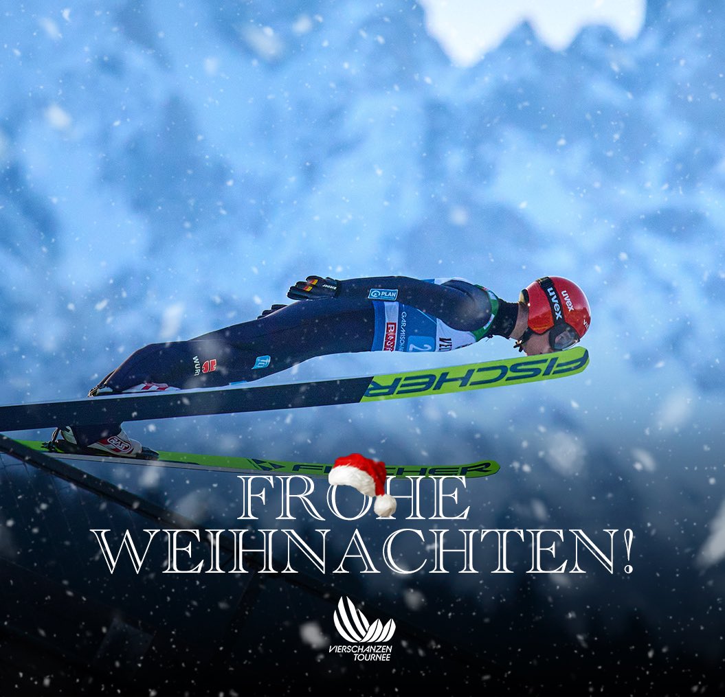 Gap_Skispringen's tweet image. Liebe Skisprungfans,
wir wünschen Euch allen ein schönes Weihnachtsfest! 🎄💫
Genießt die Zeit mit Euren Liebsten! 🥰 
Wir sehen uns in Garmisch-Partenkirchen! 👋

#skispringen #neujahrsskispringen
#skijumpingfamily #weihnachten #garmischpartenkirchen

📸: IMAGO/ Action Pictures