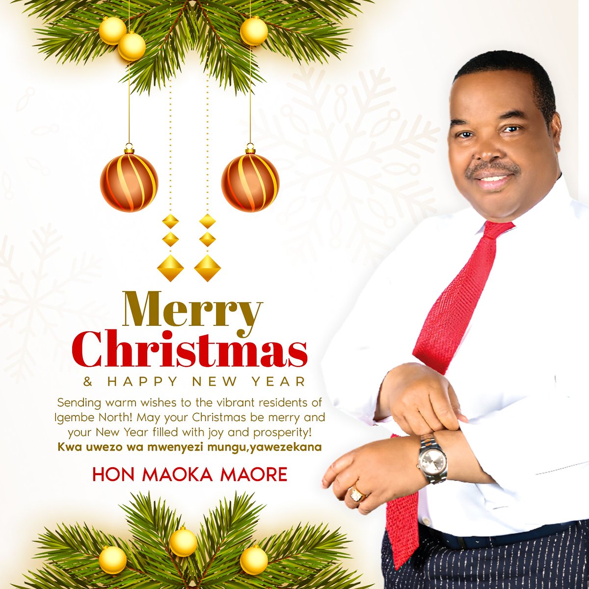 Merry Christmas and Prosperous New Year 2024