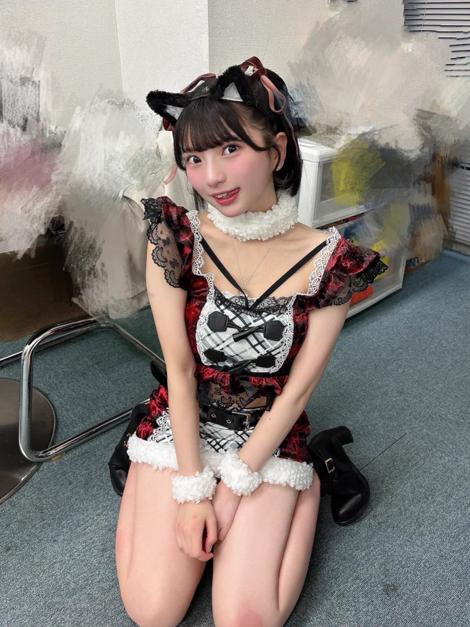 Asian girl Christmas costume