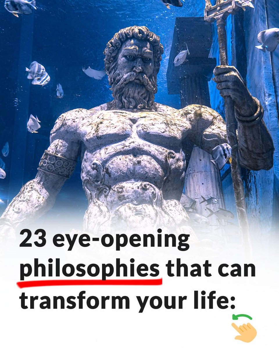 SeekWiser_'s tweet photo. 23 eye-opening philosophies that can transform your life... https://t.co/ylCPDWQ8Ne