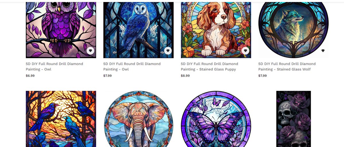 It's nice to see stained glass coming back. It's so nice to look at.