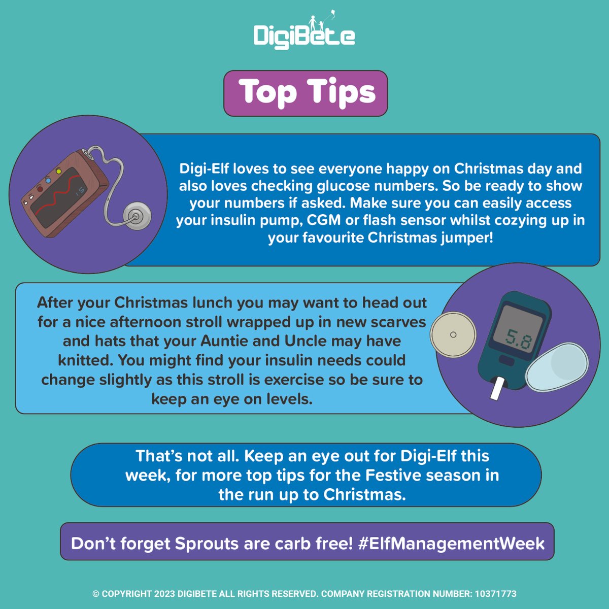 DigiBeteUK's tweet photo. Have a wonderful break with family and friends.
#DigiBete #Type1Diabetes #T1D #Diabetes #DiabetesChat #GBDoc #DigiBeteApp #JDRF #elfmanagementweek #ClinicallyApproved #CommunityLed #Core20PLUS5 https://t.co/Ow4mAfMfar