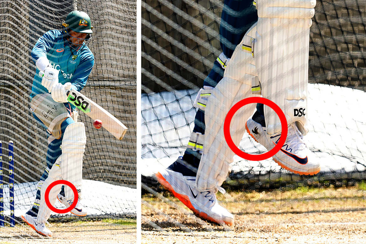 This is the image Usman Khawaja wanted to wear at the Boxing Day Test, the ICC said no 'the dove logo & the reference to the human rights declaration are very similar in size & shape to the Eagle with a bible verse that Marnus Labuschagne has on his bat' smh.com.au/sport/cricket/…