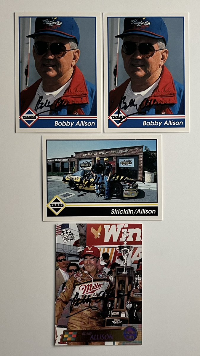 Joy_Collecting's tweet photo. A few recent TTM returns #bobbyallison #redfarmer #jimmymeans #tonibreidinger @ToniBreidinger #nascar #nascarautograph #nascarttm https://t.co/eqV8DG7gyr