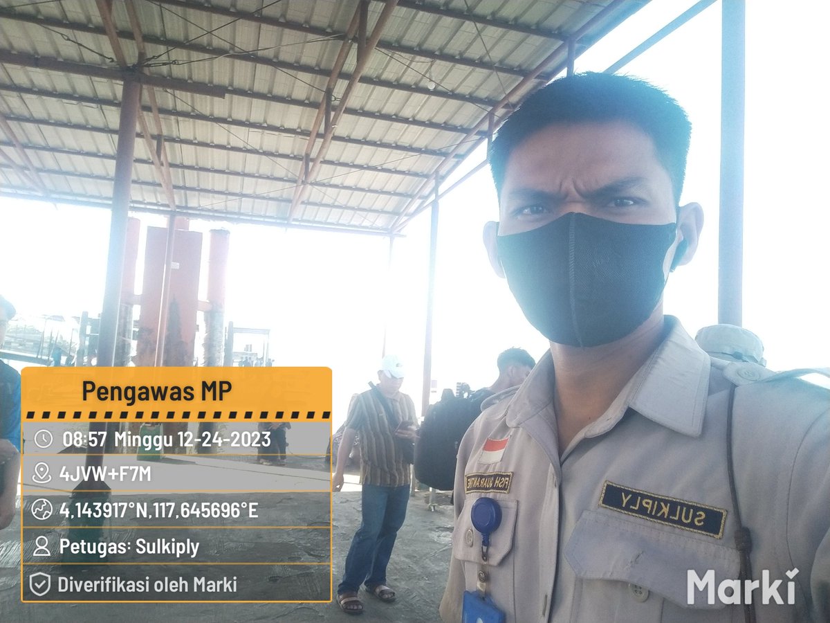 BKIPMNunukan's tweet photo. 24/12/2023 #SahabatBahari 
Melakukan Pengawasan dan Tindakan Karantina Terhadap Media Pembawa di Exit/Entry point(Keberangkatan) Asal Nunukan via SB. Sadewa banuata Eksekutif 
📍PLBL Liem Hie Djung Nunukan
•NIHIL
#KKPThrive 
#EkonomiBiru
#SaktiWahyuTrenggono
@bkipm_kkp @BKIPM https://t.co/OJdvF8Na8K