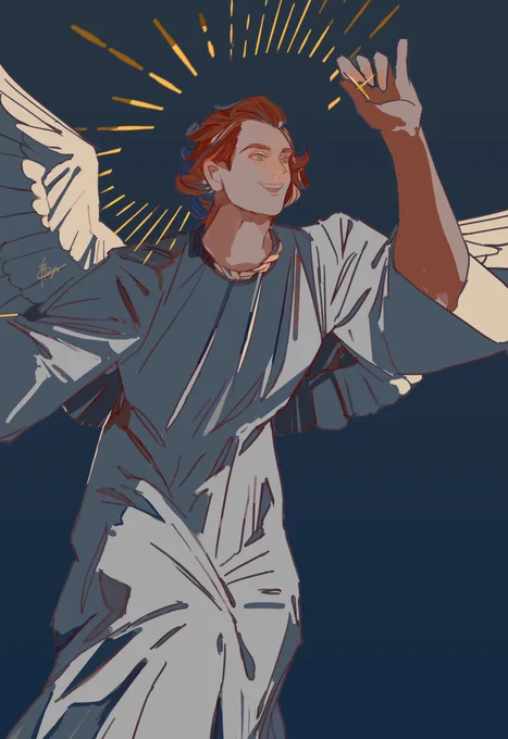You're gorgeous! #GoodOmensFanArt 