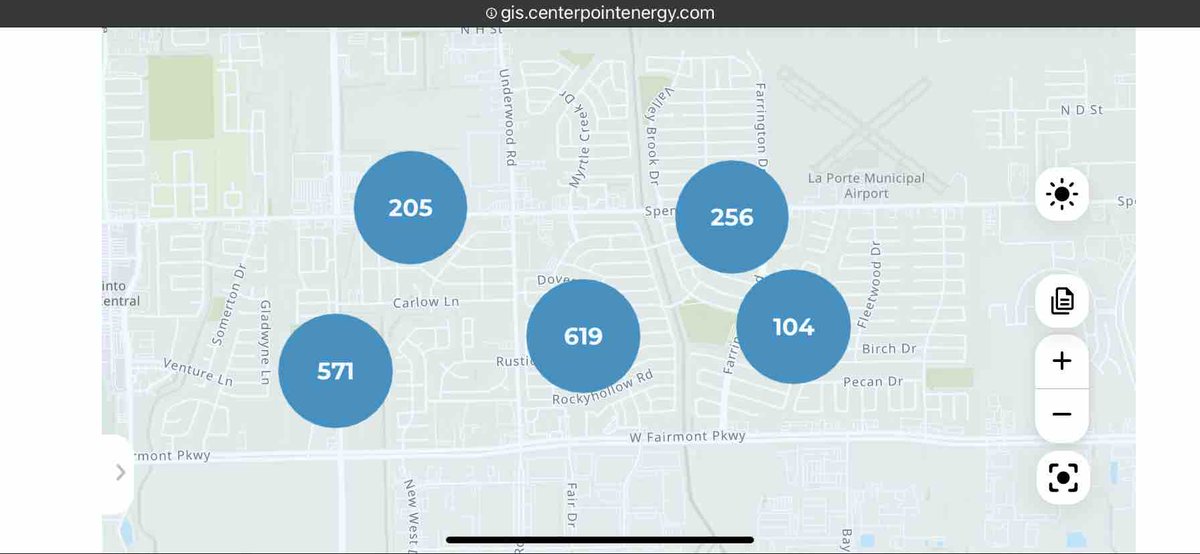 lpoem's tweet photo. #PowerOutage | OEM is aware of the power outage South of Spencer in between Canada and Fleetwood. CenterPoint crews are en route to assess. At this time expected restoration time is 5 AM. We will continue to monitor and keep you up-to-date. Track here: https://t.co/lJZE9L07ug https://t.co/KtPYmD7Rmb