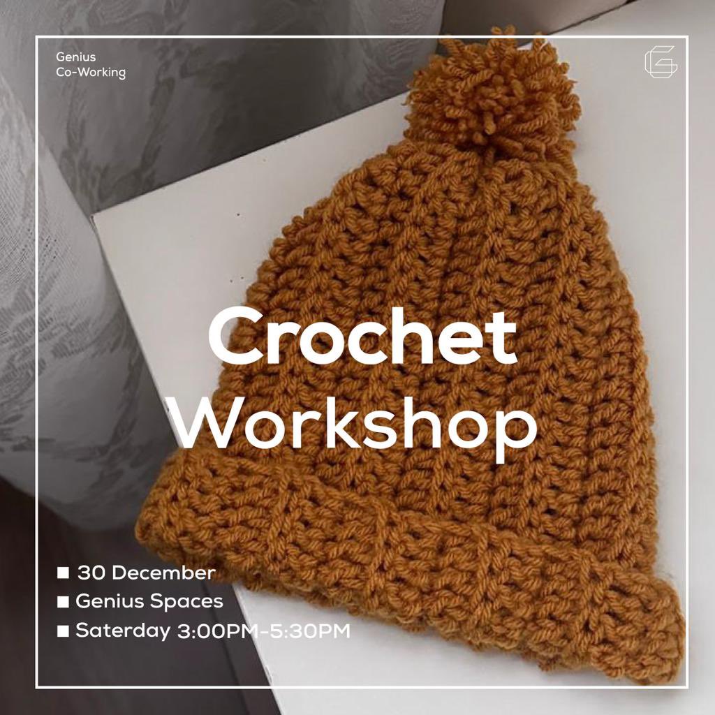 WorkingGenius's tweet photo. كيف تصنع قبعة الشتاء؟😎🧶❄️
الصوف المناسب 
الغرز الاساسية
التطبيق العملي والحياكة 

نلتقيكم يوم السبت 30 ديسمبر 
في ورشة عمل اصنع قبعتك للشتاء
مع: رؤى الفرحان

🗓: السبت
📆: 30-12-2023
🕐: 3:00 - 5:30 مساءً

سجل حضورك! 😎
https://t.co/lneC44l5WK https://t.co/2cvRP0LSRB