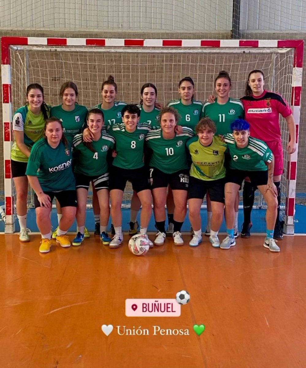 CAMPEONAS DEL PRIMER TORNEO FEMENINO DE FÚTBOL SALA BUÑUEL