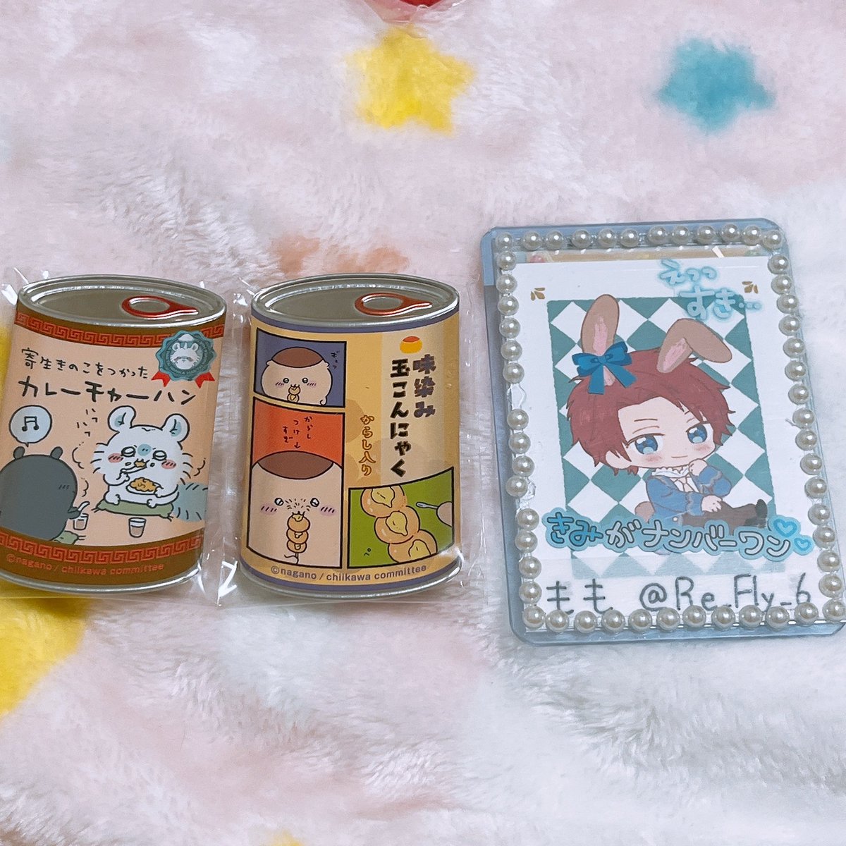 Re_Fly_6's tweet photo. 【交換】 ちいかわ mitamemo缶バッジ

❤︎提供❤︎.*
カニチャーハン,味染み玉こんにゃく

❤︎希望❤︎.*
同異種ハチワレ,ラッコ

郵送希望です
発送1/4~ https://t.co/f87DjqviPn