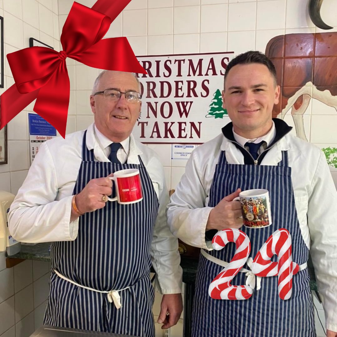 🗓 Day 24 of our very special advent calendar 🎄 🥁 DEWI AND BEN WISHING YOU A MERRY CHRISTMAS. We look forward to seeing you all today #MerryChristmas #NadoligLlawen