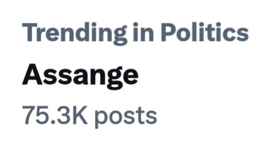 Stella_Assange's tweet photo. Julian Assange is still trending! 

Be his voice as he spends his fifth Christmas in Belmarsh high security prison. 

#JournalismIsNotACrime
#FreeAssangeNOW https://t.co/VdclMf4ctl